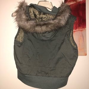 Barely worn green jacket